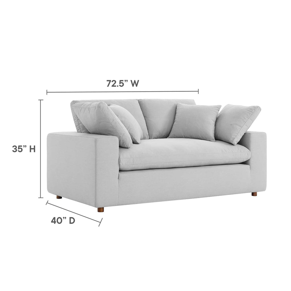 Commix Down Filled Overstuffed Loveseat by Modway