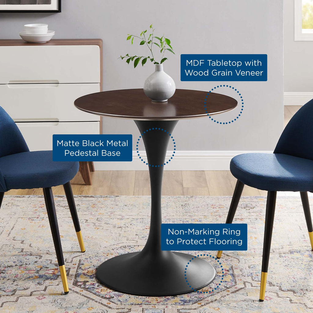 Lippa 28" Round Wood Dining Table by Modway