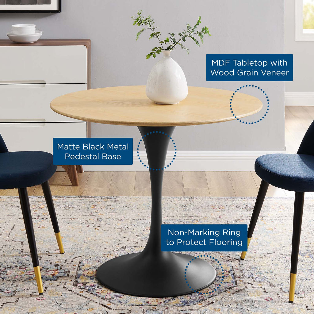 Lippa 36" Round Wood Dining Table by Modway