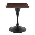 Lippa 24" Square Wood Dining Table by Modway