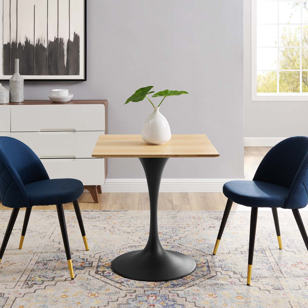 Lippa 28" Square Wood Dining Table by Modway