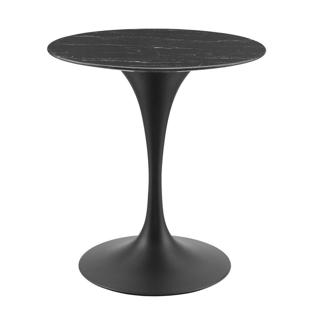 Lippa 28" Round Faux Marble Dining Table by Modway