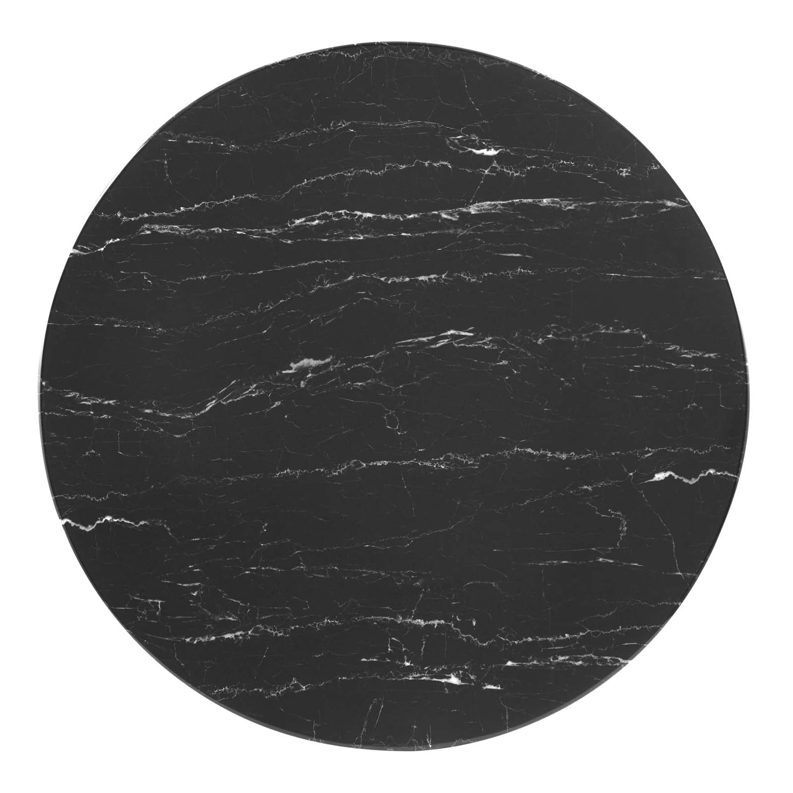 Lippa 36" Round Faux Marble Dining Table by Modway