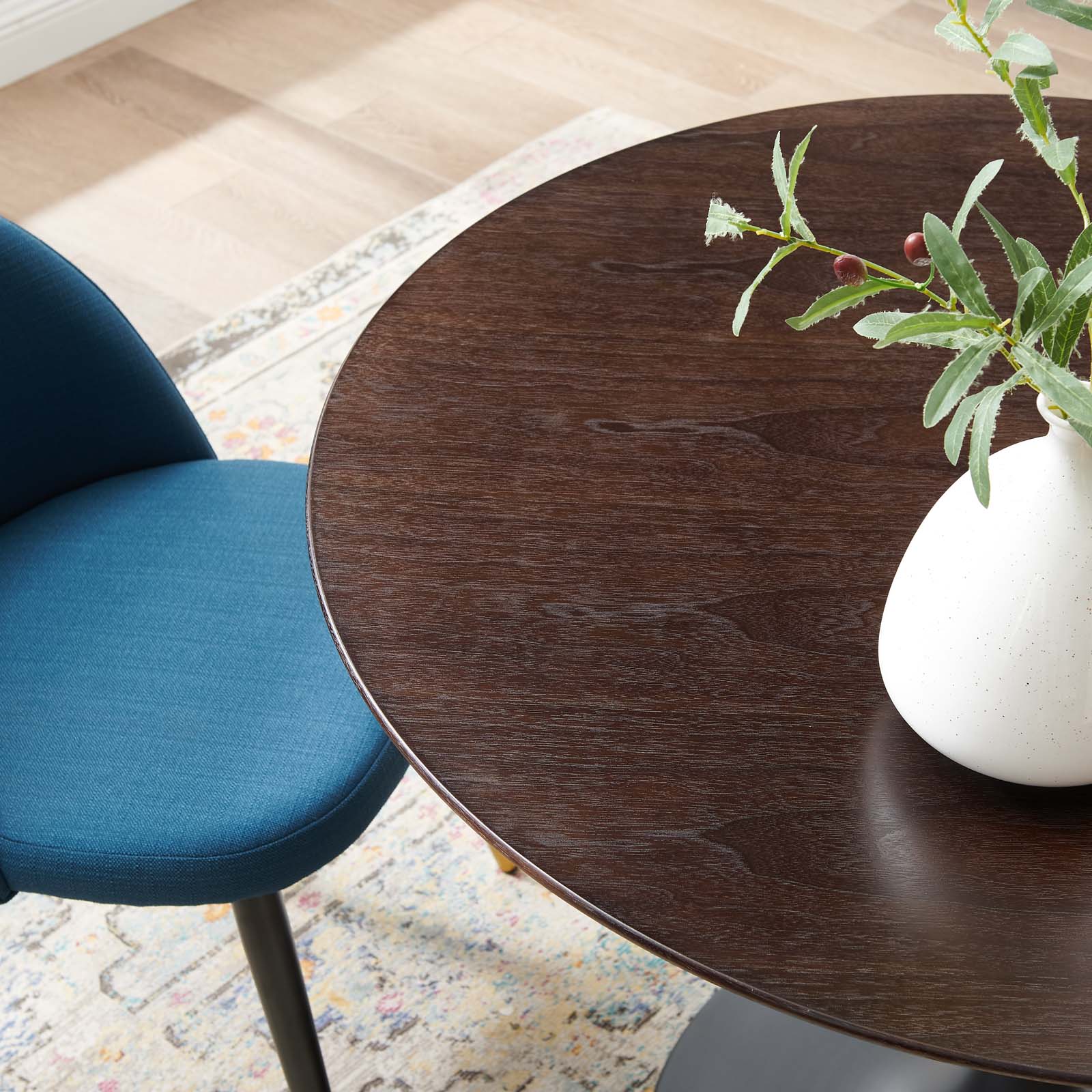 Lippa 40" Round Wood Dining Table by Modway