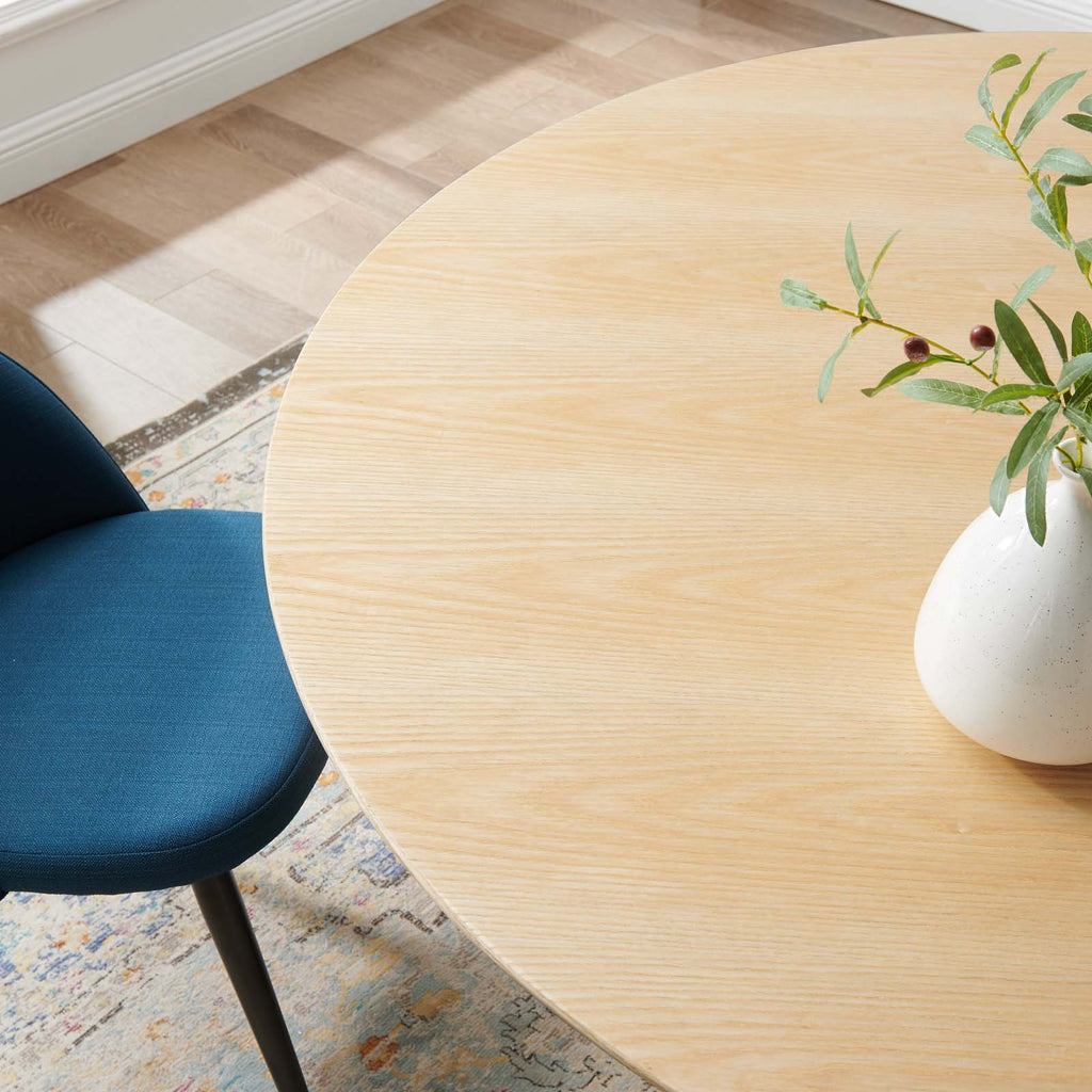 Lippa 60" Round Wood Dining Table by Modway