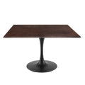Lippa 47" Square Wood Dining Table by Modway