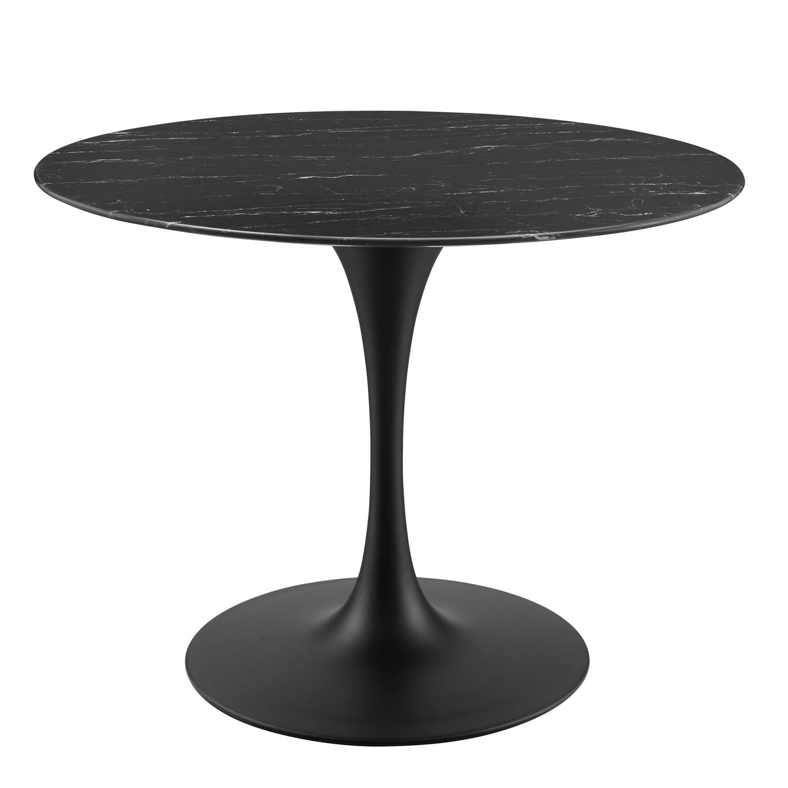 Lippa 40" Round Faux Marble Dining Table by Modway