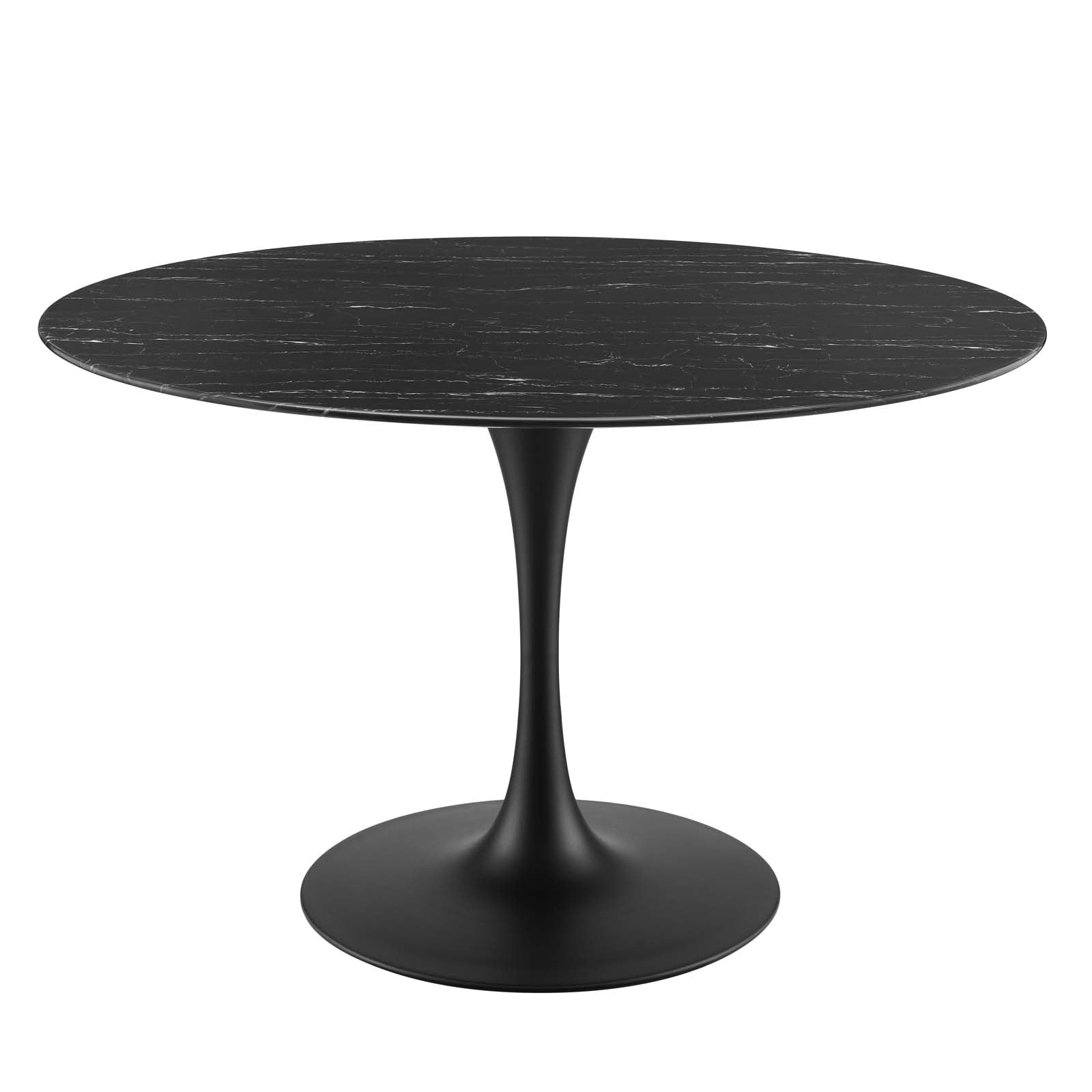 Lippa 48" Round Faux Marble Dining Table by Modway