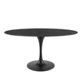 Lippa 60" Oval Faux Marble Dining Table by Modway