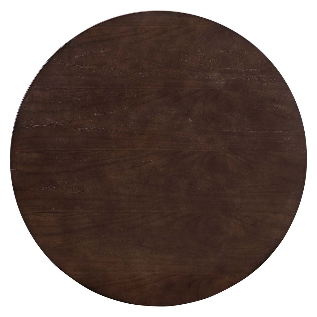 Lippa 36" Round Wood Coffee Table by Modway