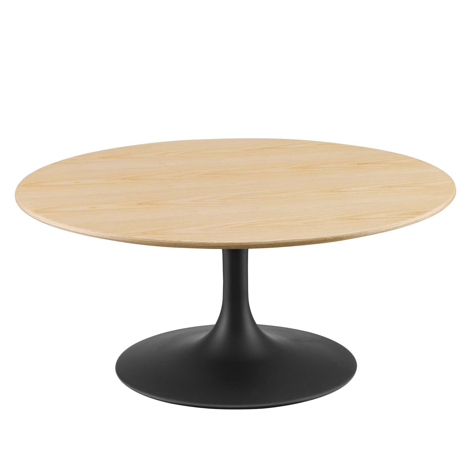 Lippa 36" Round Wood Coffee Table by Modway