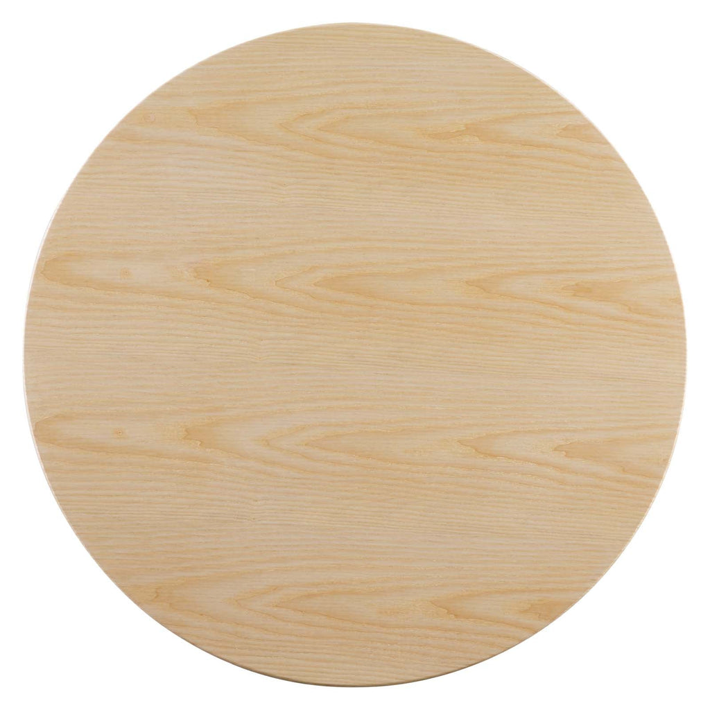 Lippa 36" Round Wood Coffee Table by Modway