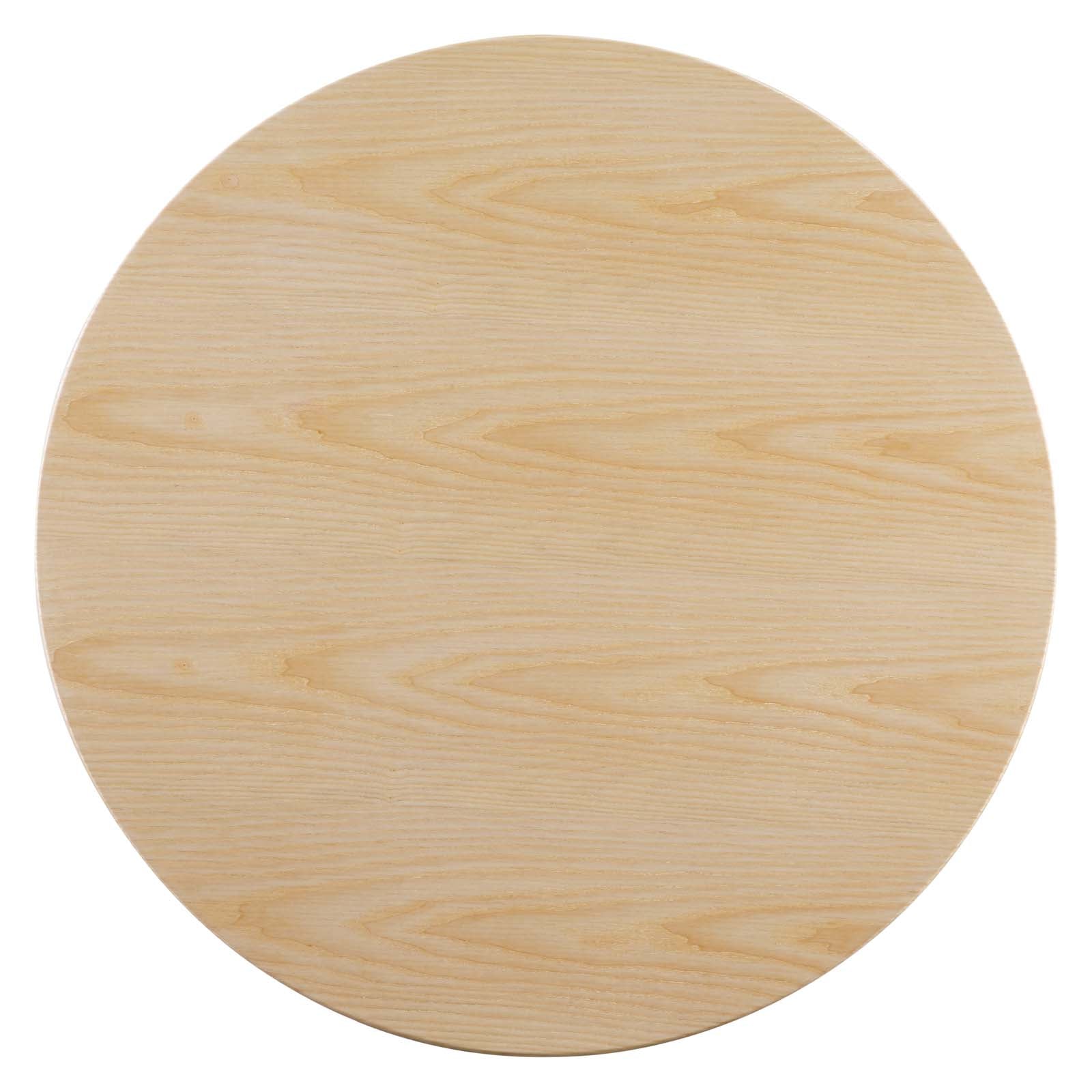 Lippa 36" Round Wood Coffee Table by Modway