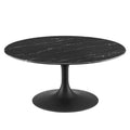 Lippa 36" Round Faux Marble Coffee Table by Modway