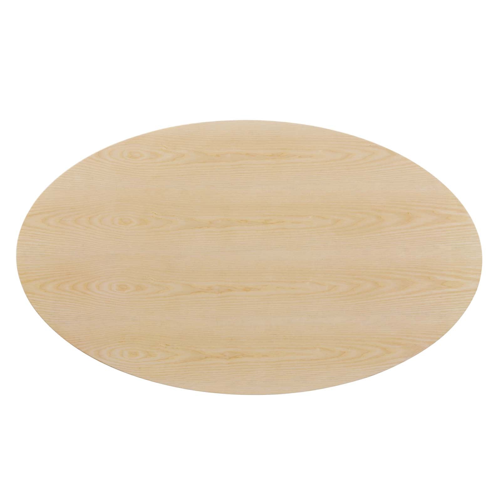 Lippa 60" Oval Wood Dining Table by Modway