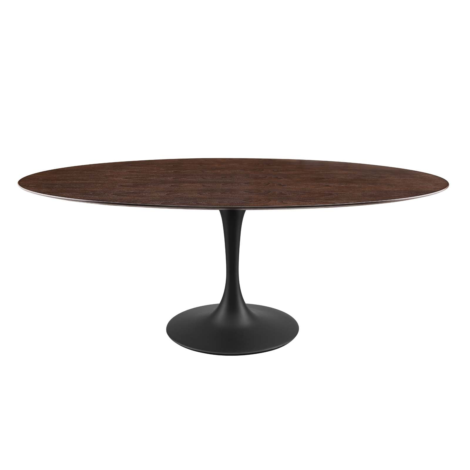 Lippa 78" Oval Wood Dining Table by Modway
