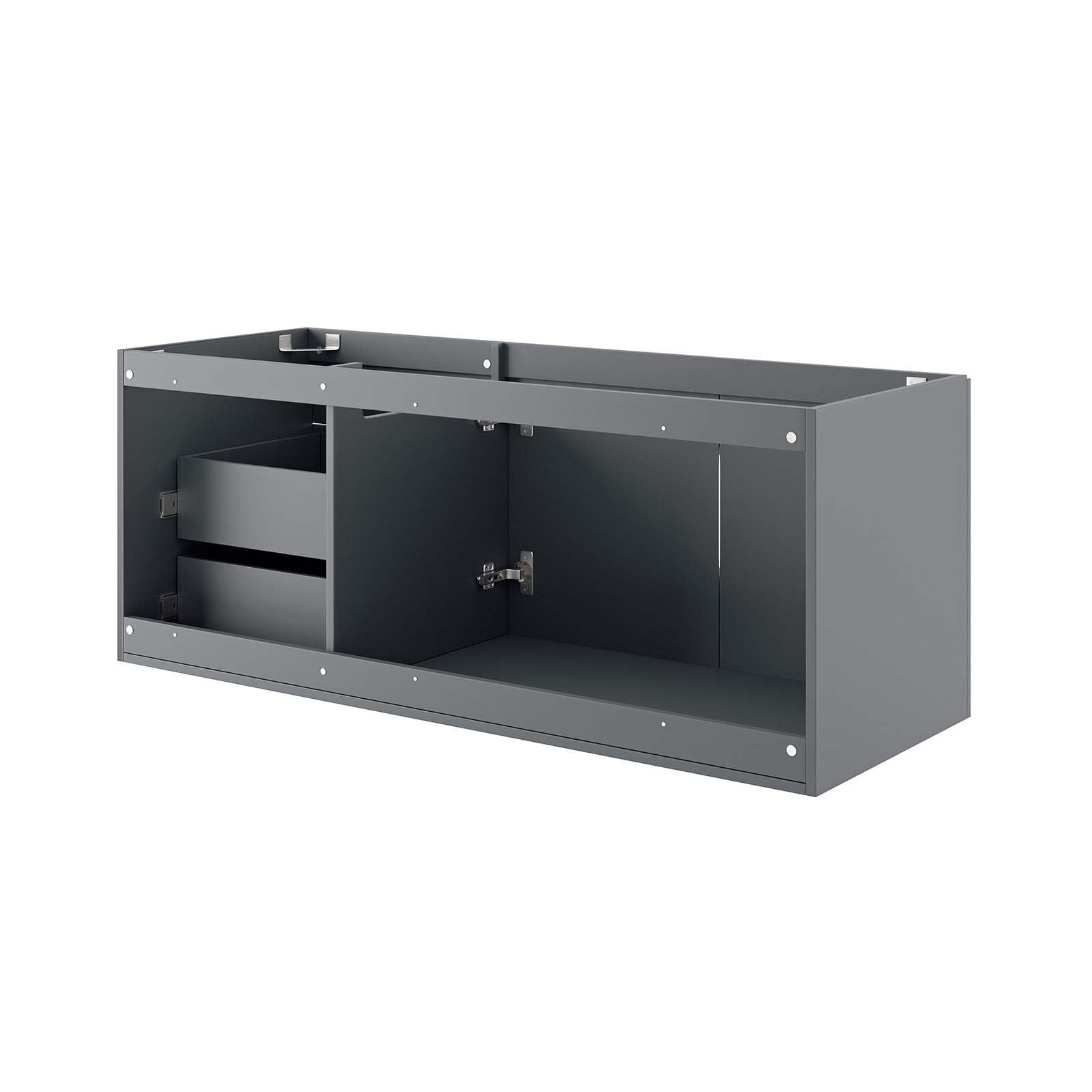 Vitality 48" Double or Single Sink Compatible (Not Included) Bathroom Vanity Cabinet by Modway