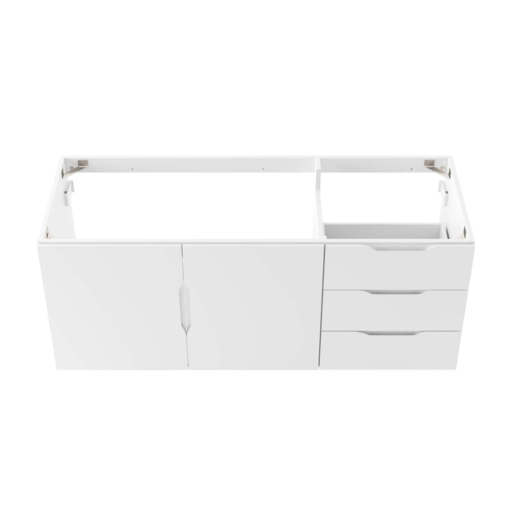 Vitality 48" Double or Single Sink Compatible (Not Included) Bathroom Vanity Cabinet by Modway