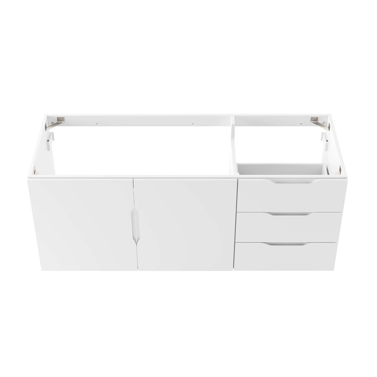 Vitality 48" Double or Single Sink Compatible (Not Included) Bathroom Vanity Cabinet by Modway