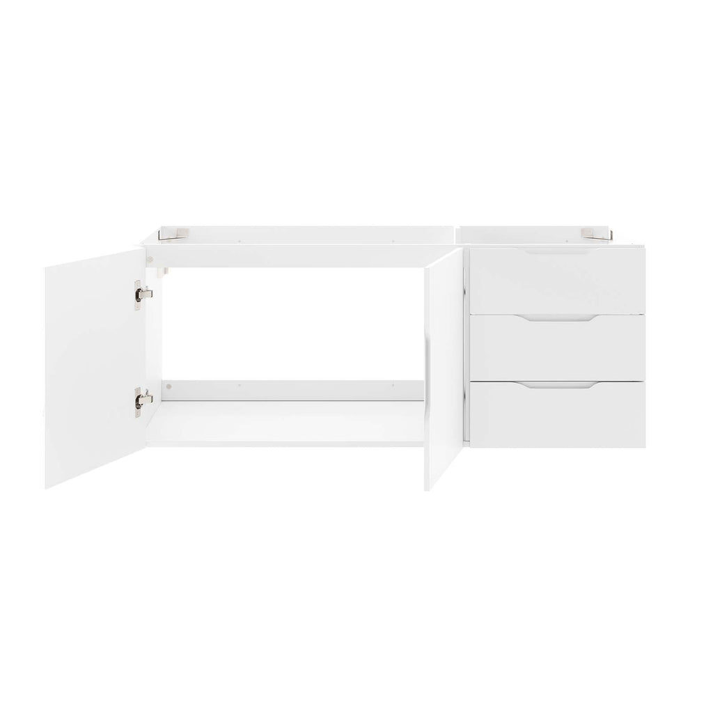 Vitality 48" Double or Single Sink Compatible (Not Included) Bathroom Vanity Cabinet by Modway