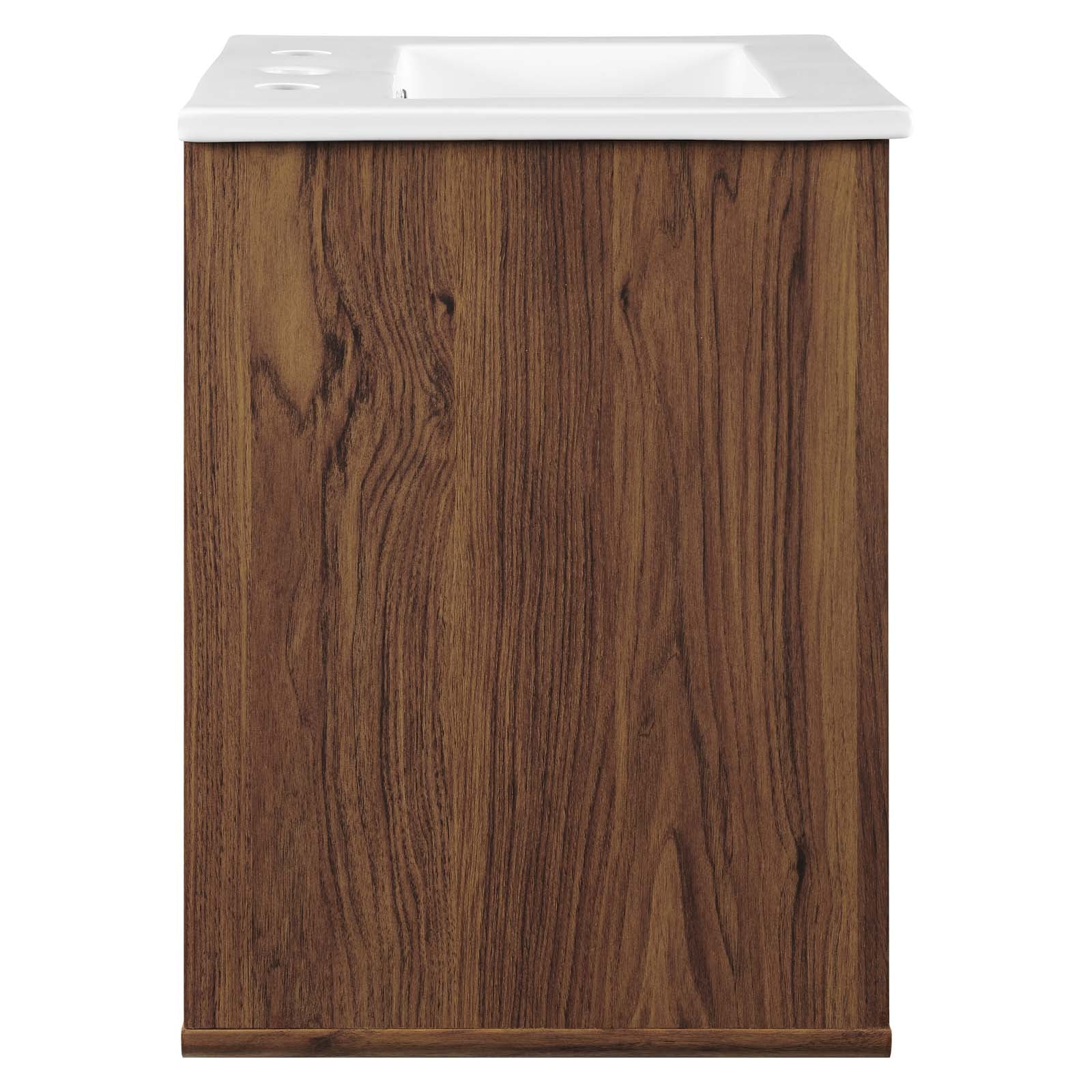 Transmit 18" Wall-Mount Bathroom Vanity by Modway