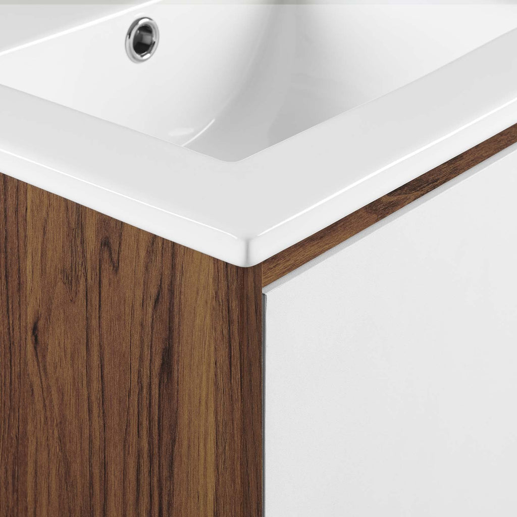 Transmit 18" Wall-Mount Bathroom Vanity by Modway