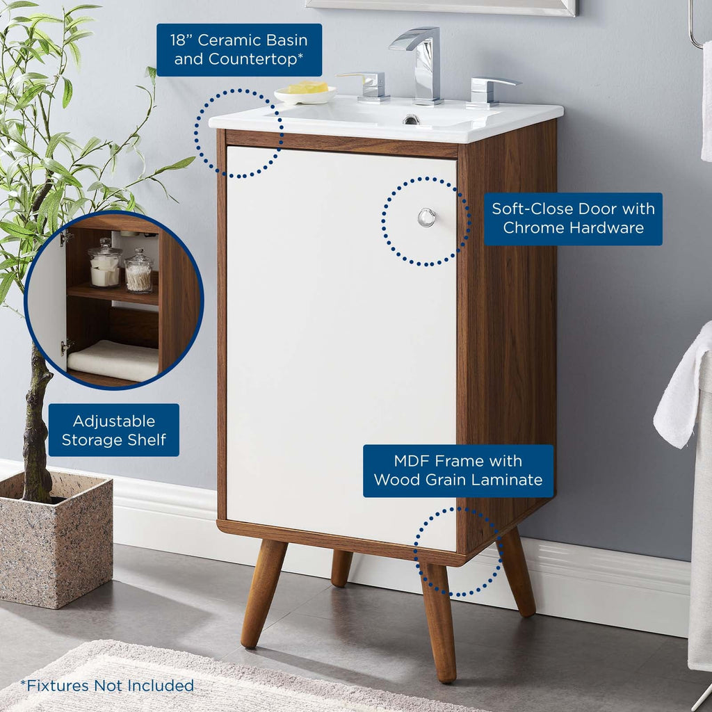 Transmit 18" Bathroom Vanity by Modway