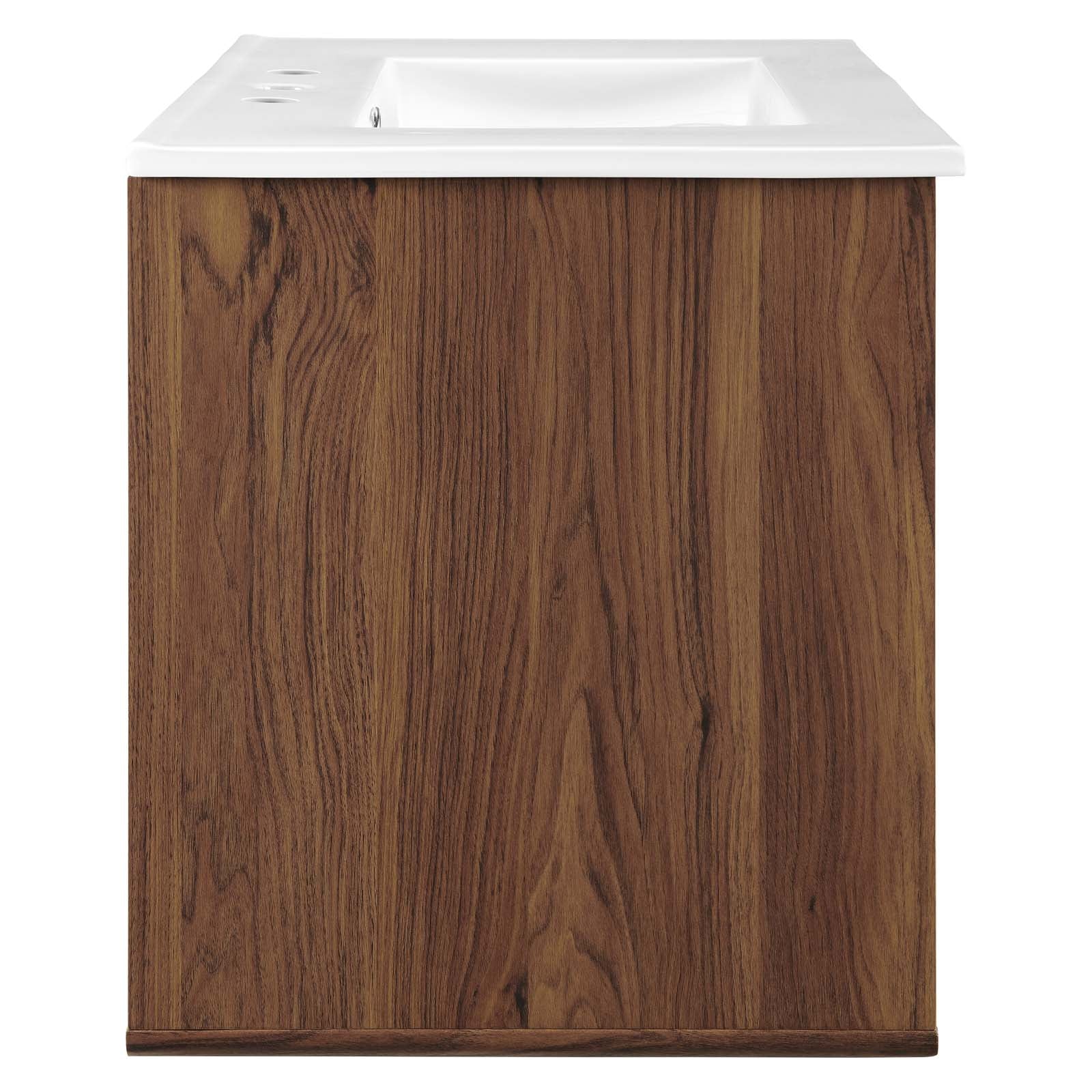 Transmit 30" Wall-Mount Bathroom Vanity by Modway