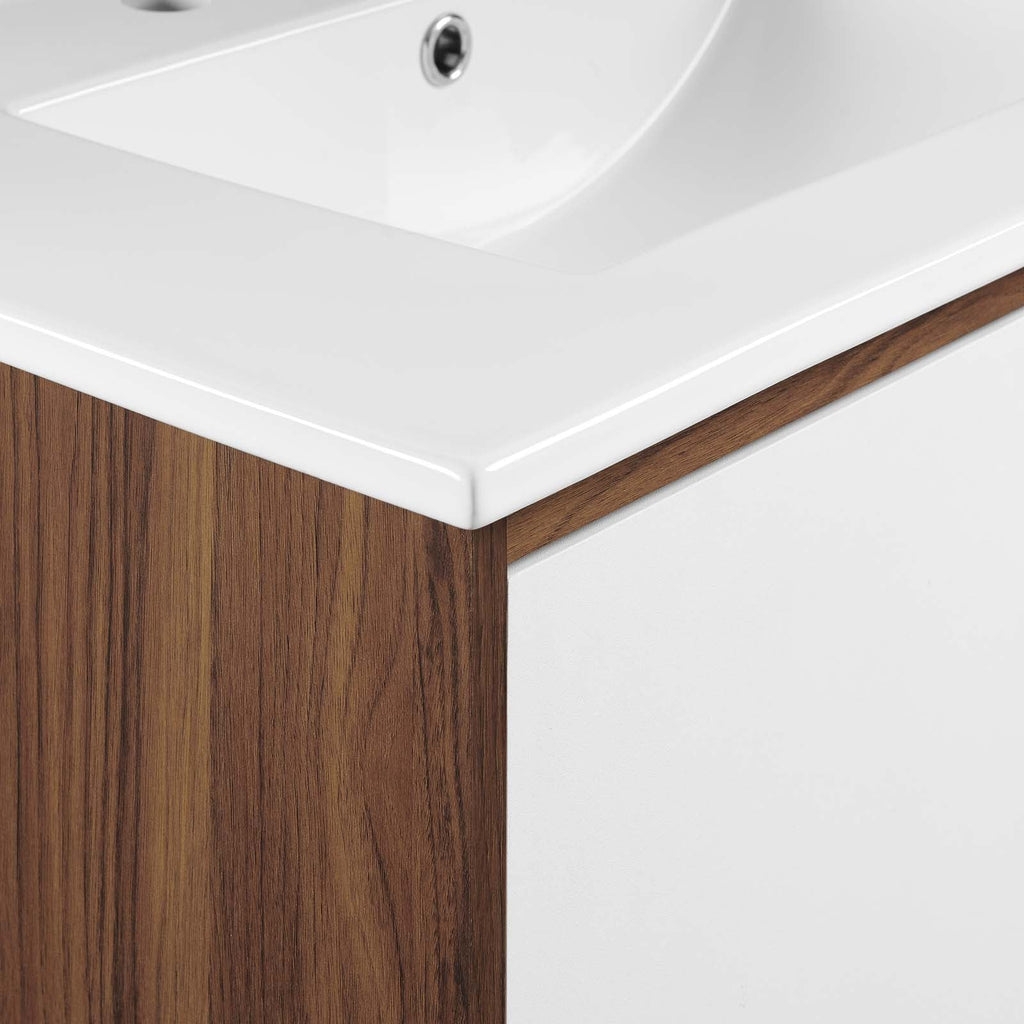 Transmit 30" Wall-Mount Bathroom Vanity by Modway