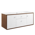 Transmit 48" Wall-Mount Bathroom Vanity by Modway