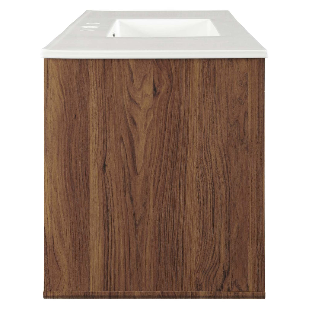 Transmit 48" Wall-Mount Bathroom Vanity by Modway
