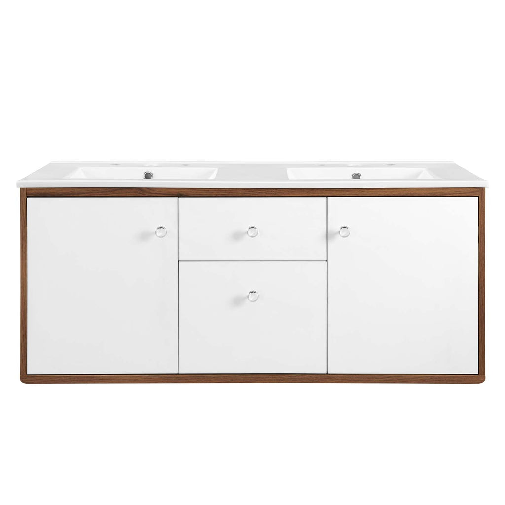 Transmit 48" Wall-Mount Bathroom Vanity by Modway
