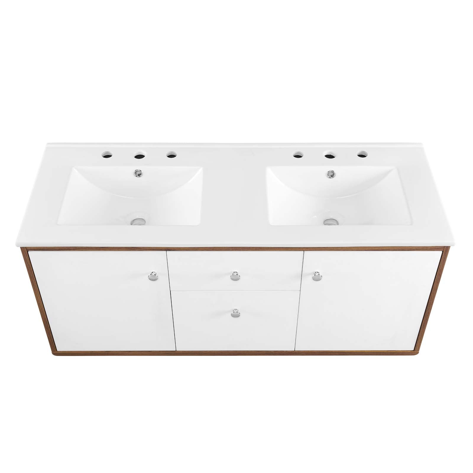 Transmit 48" Wall-Mount Bathroom Vanity by Modway