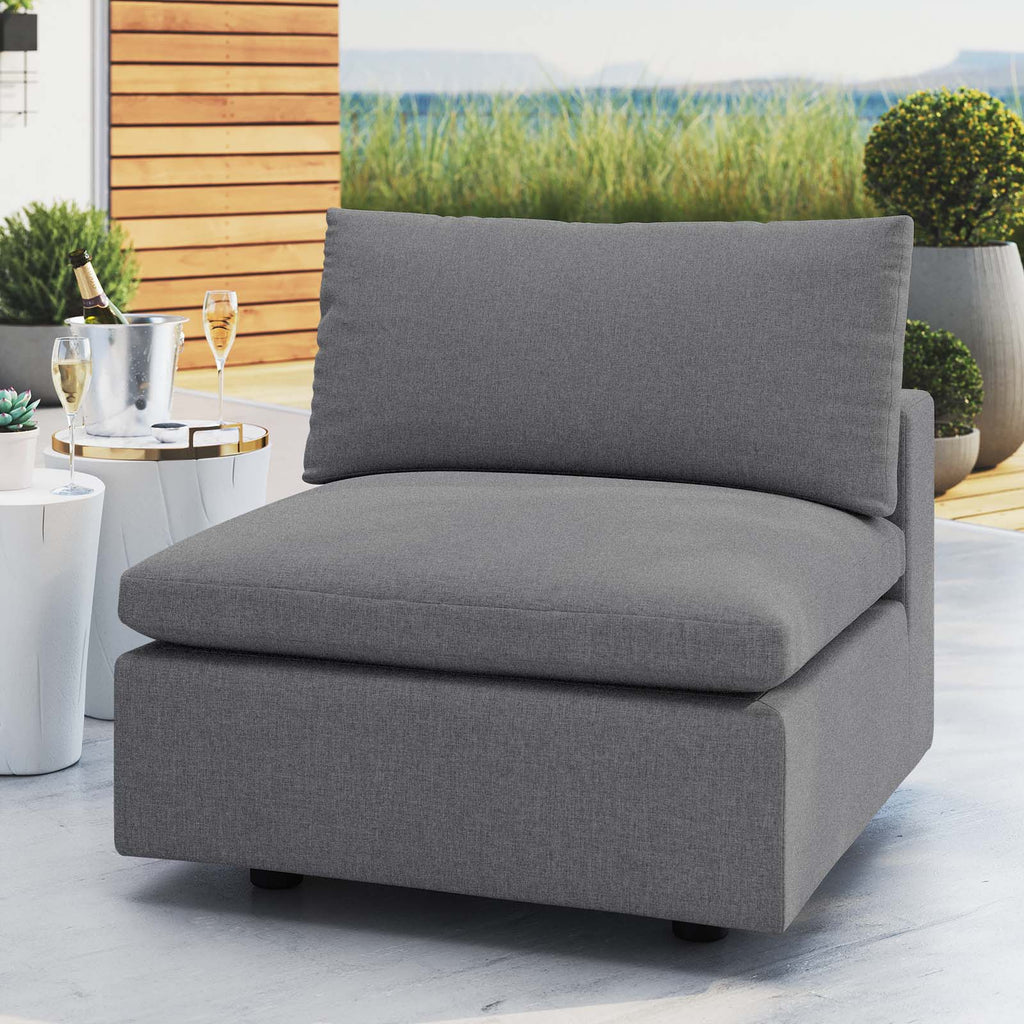 Commix Sunbrella¨ Outdoor Patio Armless Chair by Modway