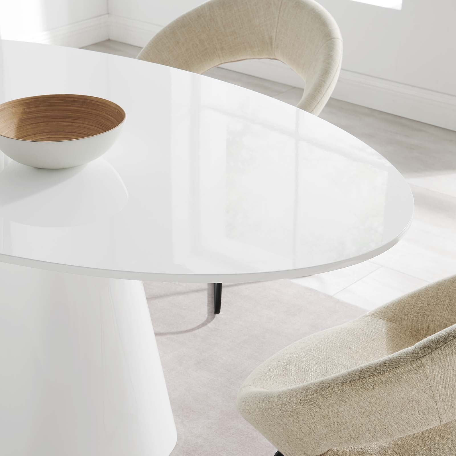 Provision 75" Oval Dining Table by Modway
