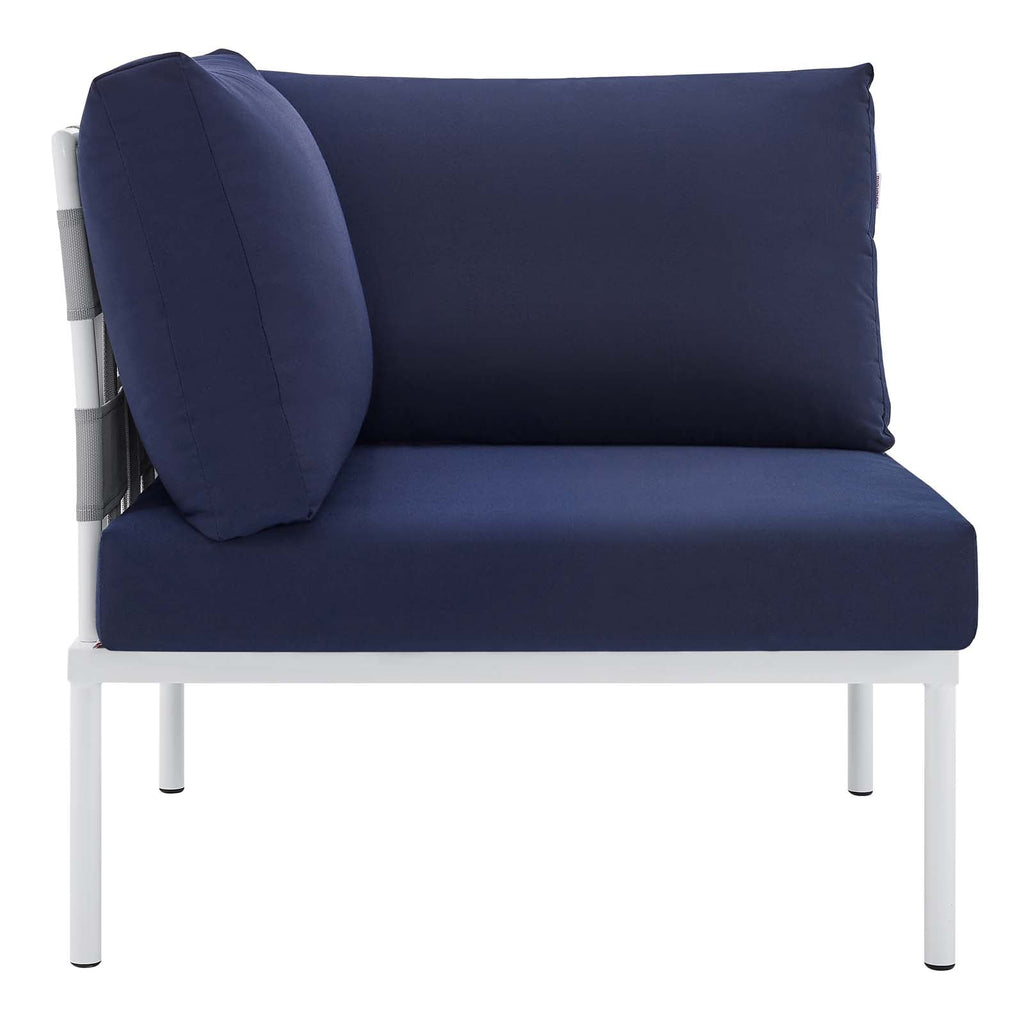 Harmony 6-Piece Sunbrella¨ Outdoor Patio Aluminum Sectional Sofa Set by Modway