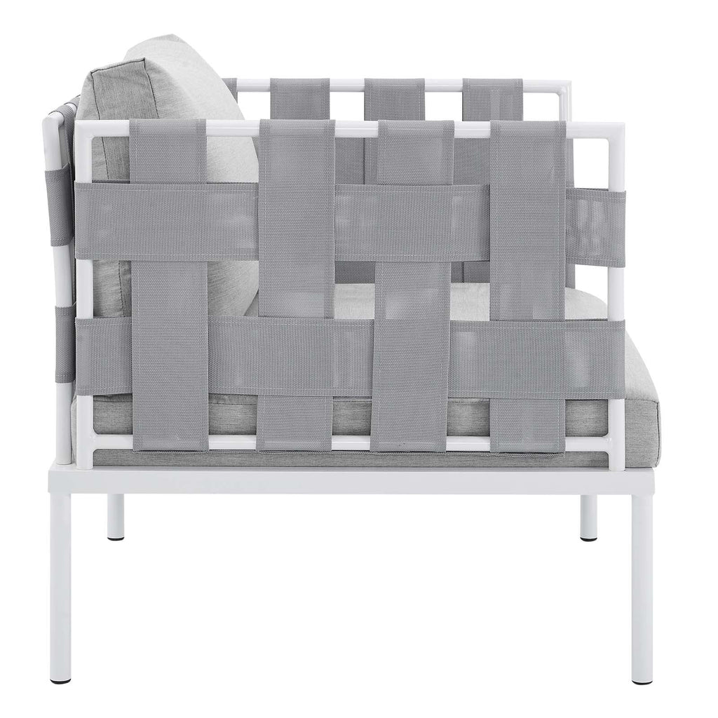 Harmony 7-Piece Sunbrella¨ Outdoor Patio Aluminum Sectional Sofa Set by Modway