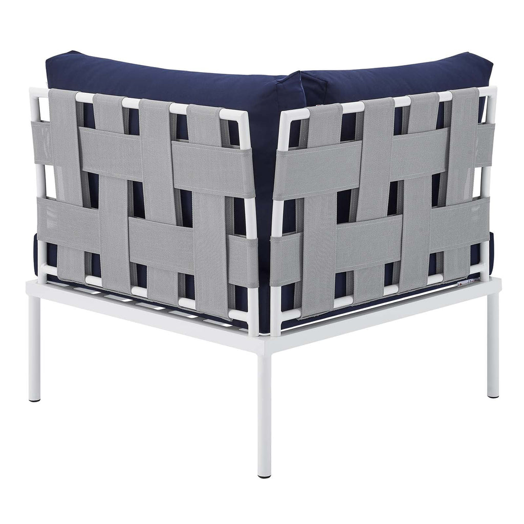 Harmony 7-Piece Sunbrella¨ Outdoor Patio Aluminum Sectional Sofa Set by Modway