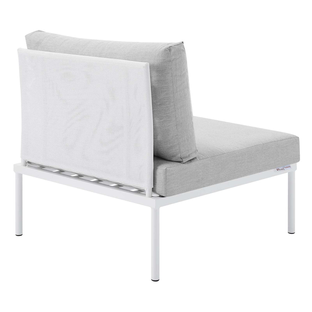 Harmony 8-Piece Sunbrella¨ Outdoor Patio Aluminum Sectional Sofa Set by Modway
