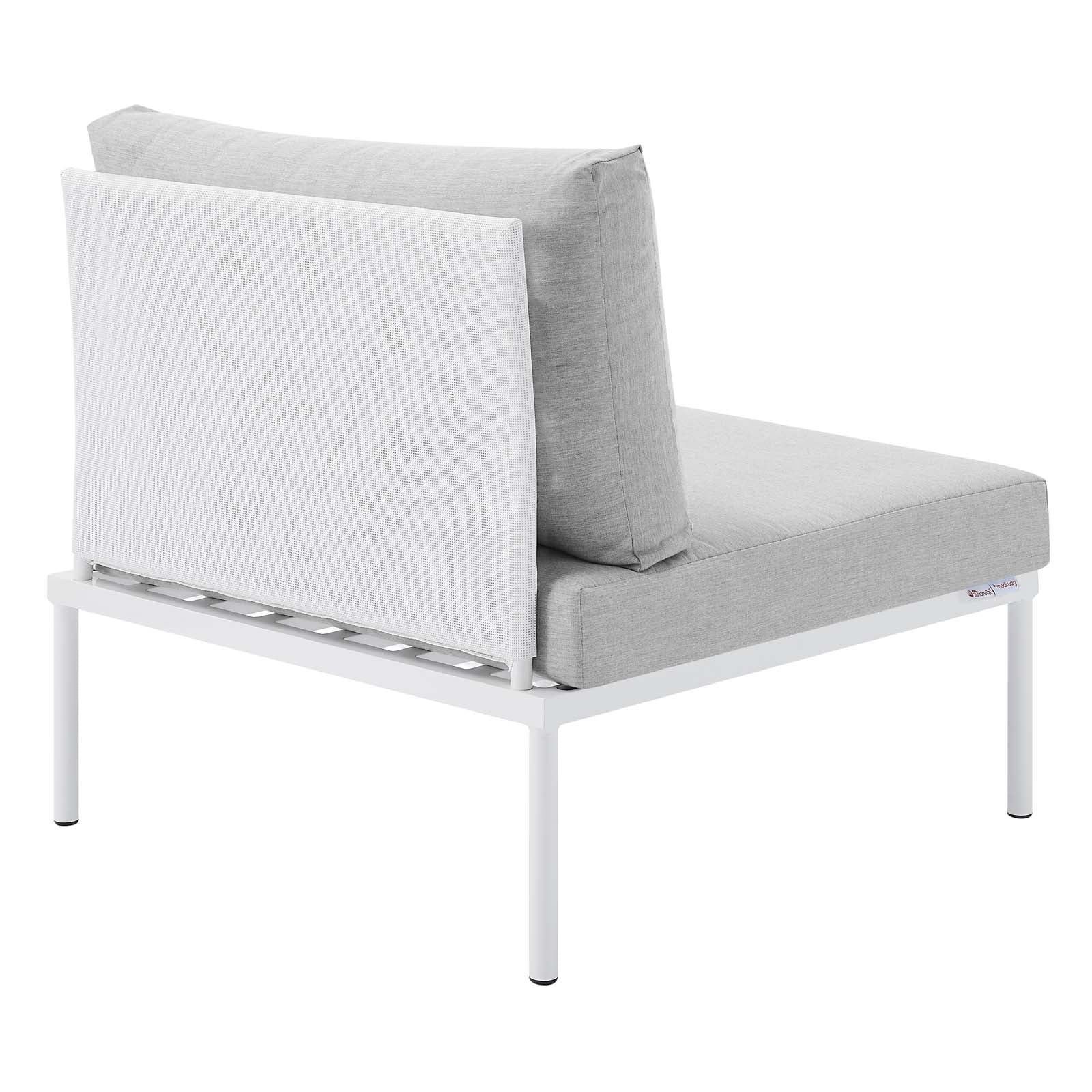 Harmony 8-Piece Sunbrella¨ Outdoor Patio Aluminum Sectional Sofa Set by Modway