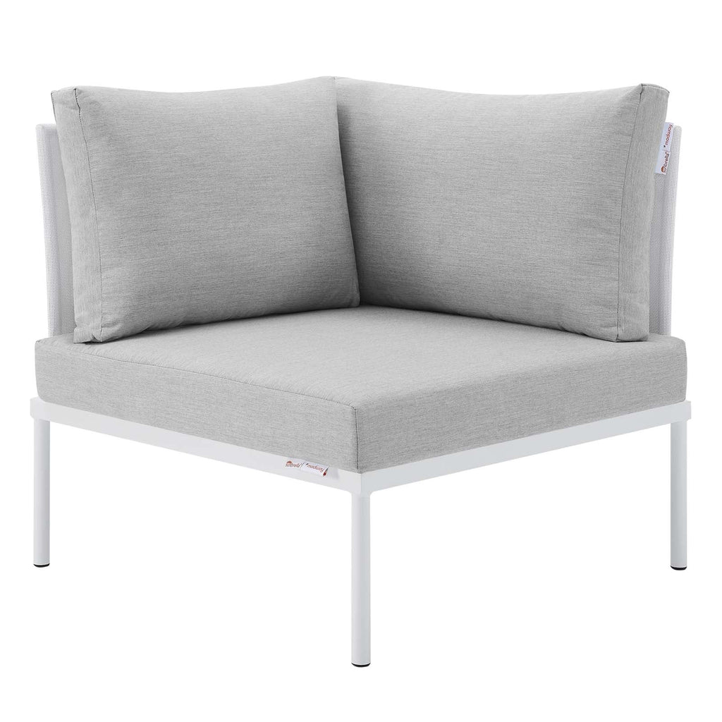 Harmony 8-Piece Sunbrella¨ Outdoor Patio Aluminum Sectional Sofa Set by Modway