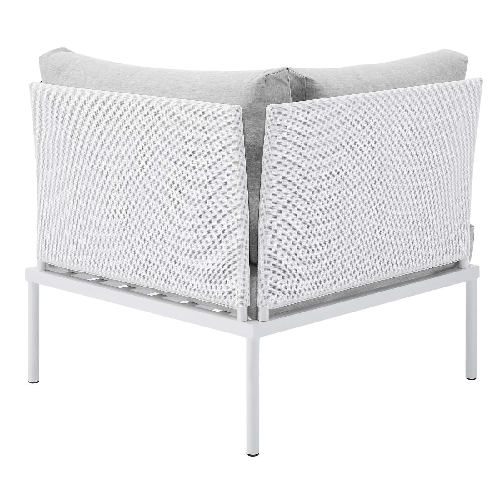 Harmony 8-Piece Sunbrella¨ Outdoor Patio Aluminum Sectional Sofa Set by Modway