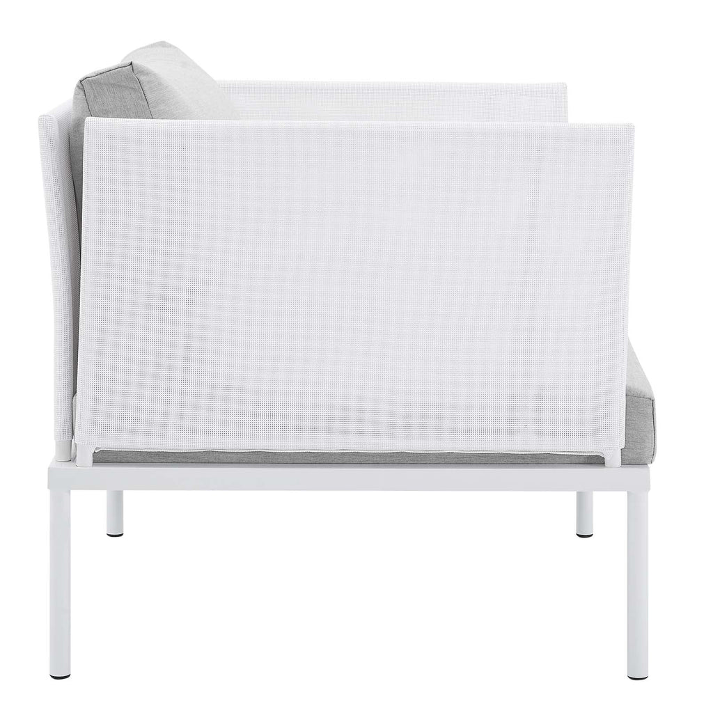 Harmony 8-Piece Sunbrella¨ Outdoor Patio Aluminum Seating Set by Modway