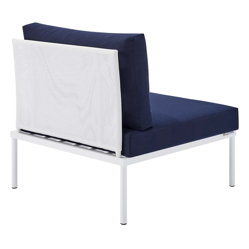 Harmony 8-Piece Sunbrella¨ Outdoor Patio Aluminum Seating Set by Modway