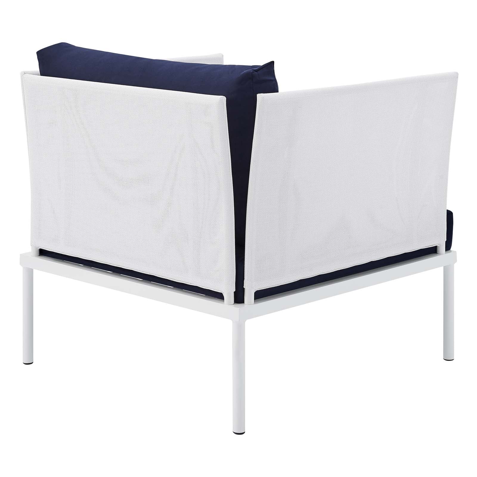 Harmony 8-Piece Sunbrella¨ Outdoor Patio Aluminum Seating Set by Modway