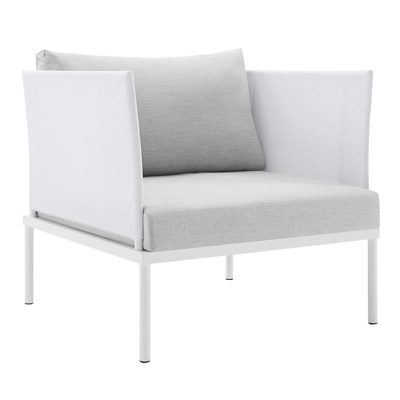 Harmony 10-Piece Sunbrella¨ Outdoor Patio Aluminum Sectional Sofa Set by Modway
