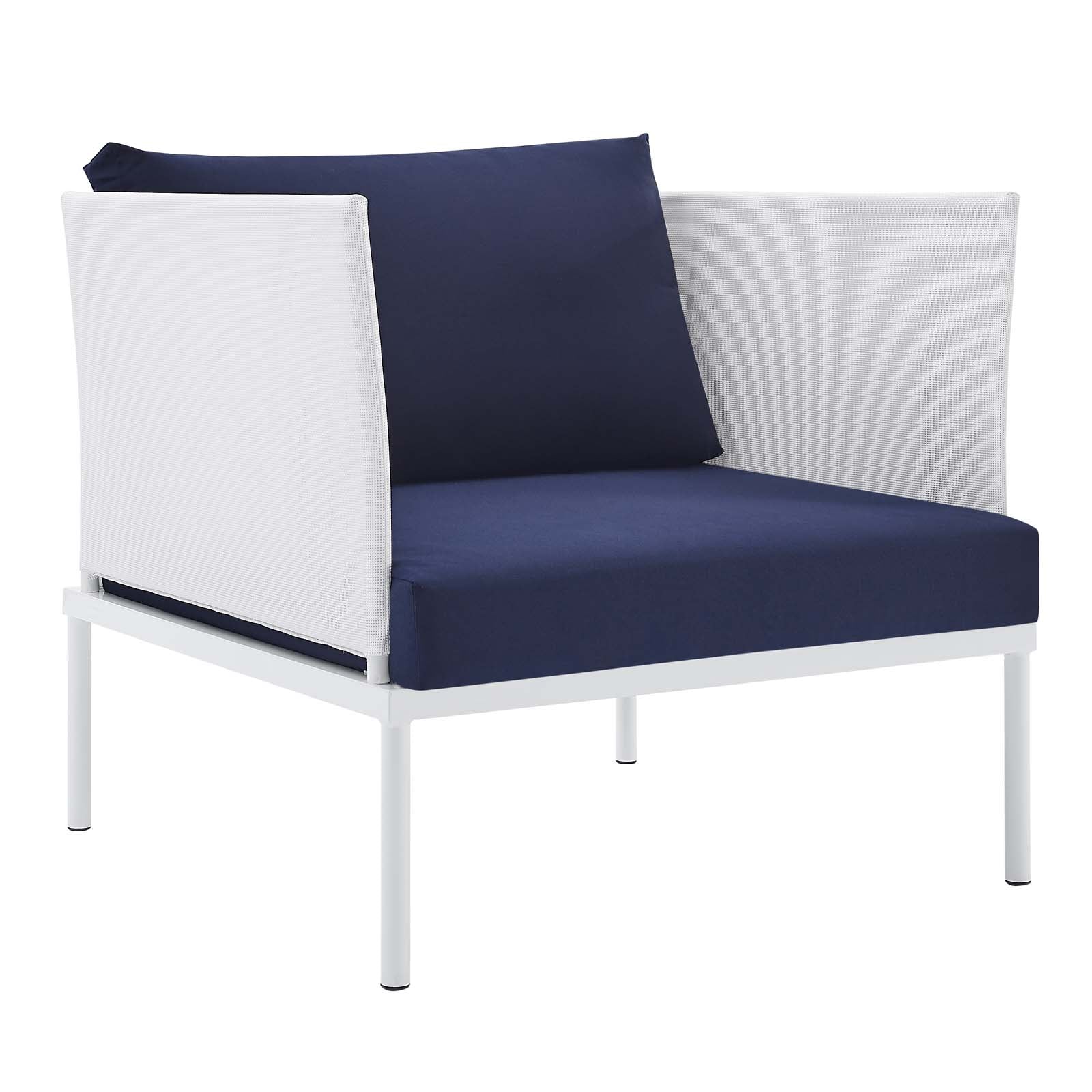 Harmony 10-Piece Sunbrella¨ Outdoor Patio Aluminum Sectional Sofa Set by Modway