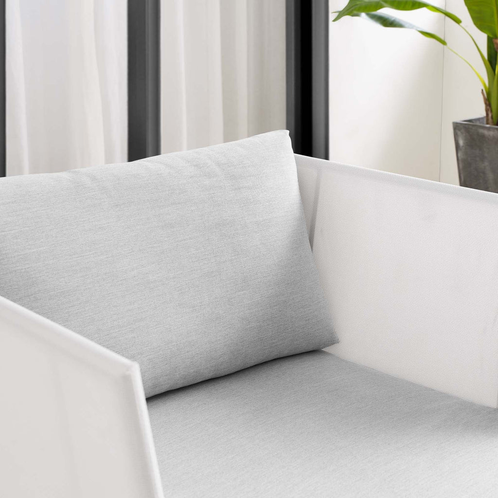 Harmony Sunbrella¨ Outdoor Patio Aluminum Armchair by Modway