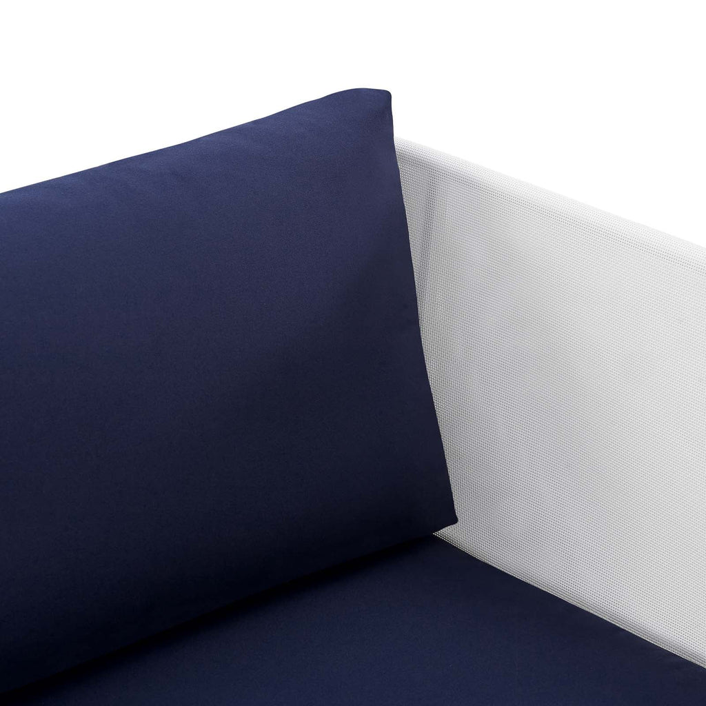 Harmony Sunbrella¨ Outdoor Patio Aluminum Armchair by Modway