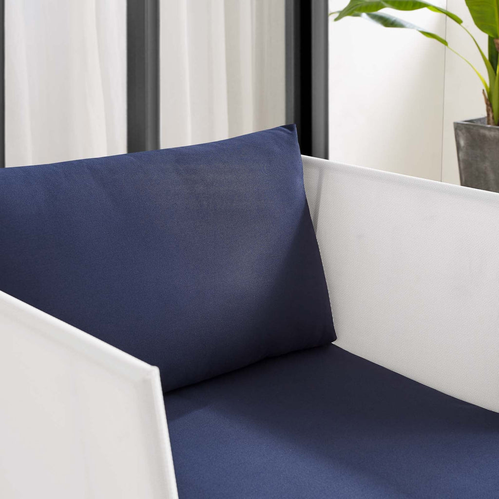Harmony Sunbrella¨ Outdoor Patio Aluminum Armchair by Modway